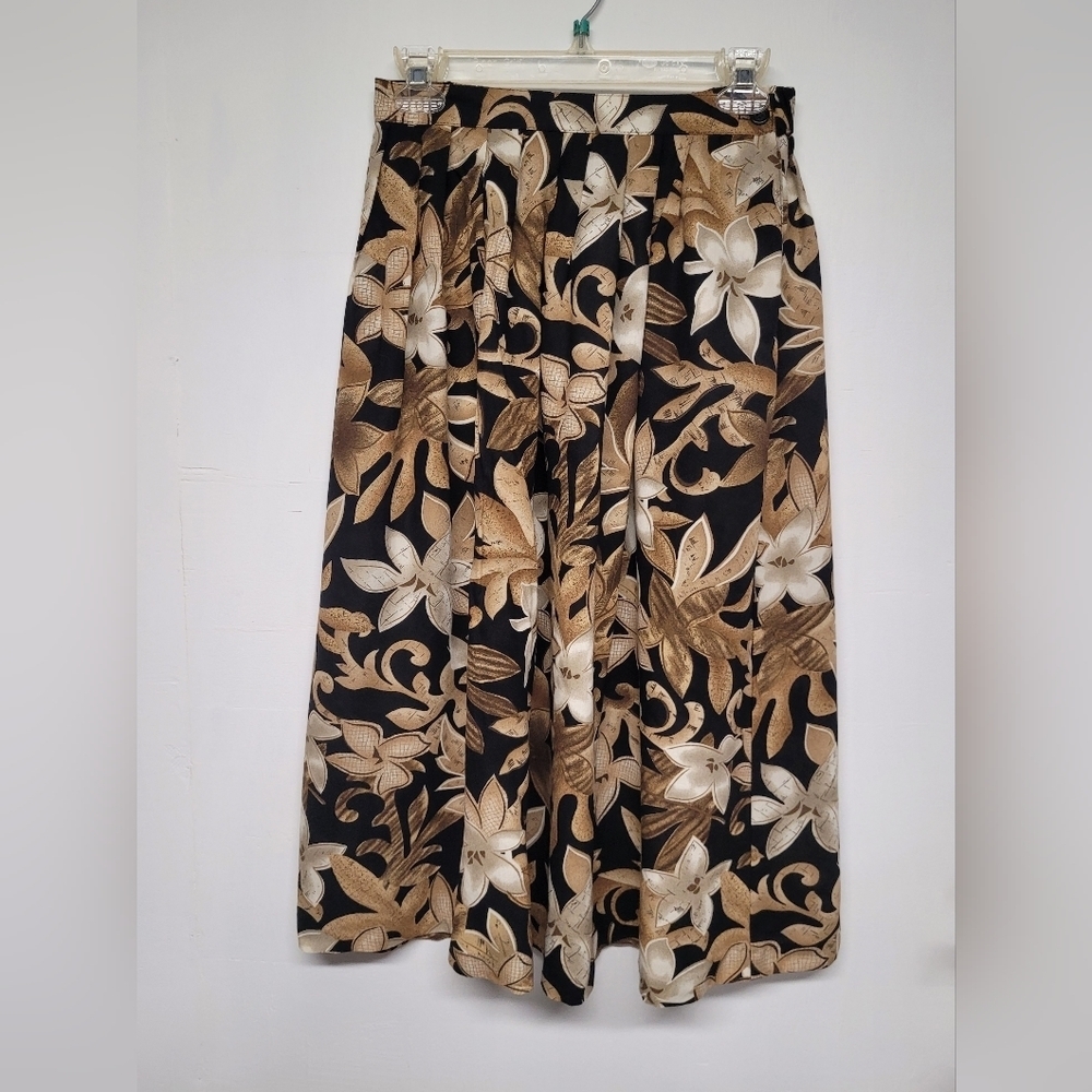 Alfred Dunner Bold Floral Skirt 10